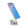 Mars Gaming Soporte Sobremesa Smartphone Giratorio Plata Aluminio Rotación 360º Ajuste 180º Plegable